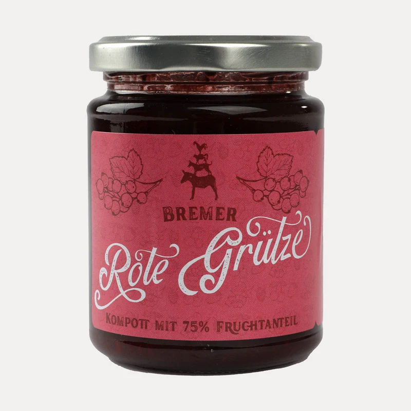 Bremer Rote Grütze – Grashoff – 230 g