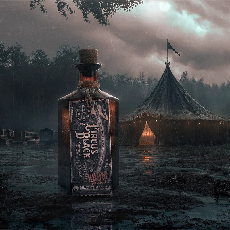 Circus Black – Spirituose – Copper & Brave – 500 ml
