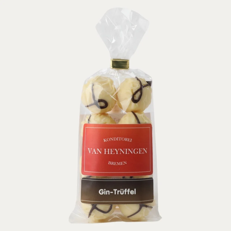 Gin-Trüffel Pralinen – 8 Stück – 100 g