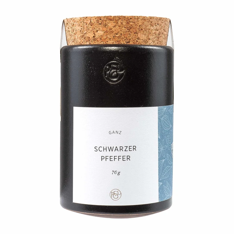 Schwarzer Pfeffer – Keramikdose