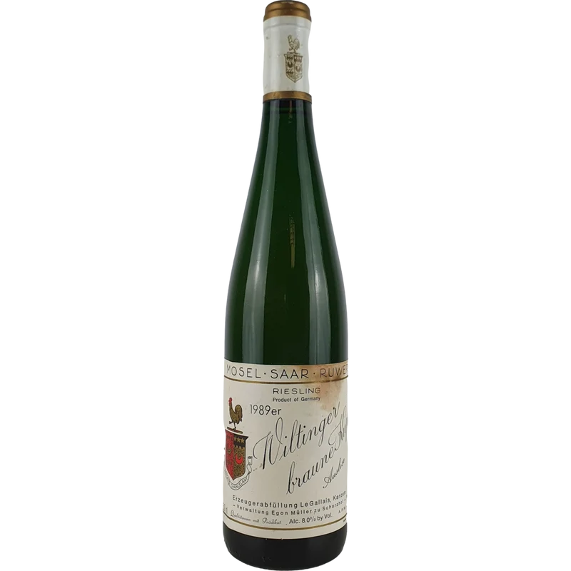 Le Gallais 'Egon Müller zu Scharzhof' - Wiltinger braune Kupp Riesling Auslese 1989 - 0,75 l
