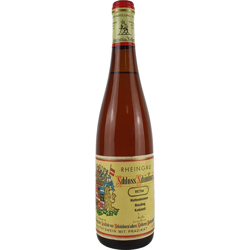 Schloss Schönborn - Hattenheimer Riesling Kabinett 1977 - 0,7 l