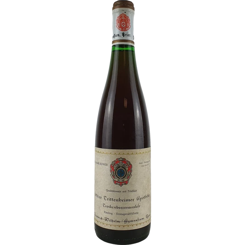 Friedrich-Wilhelm-Gymnasium - Trittenheimer Apotheke Riesling Trockenbeerenauslese 1976 - 0,7l