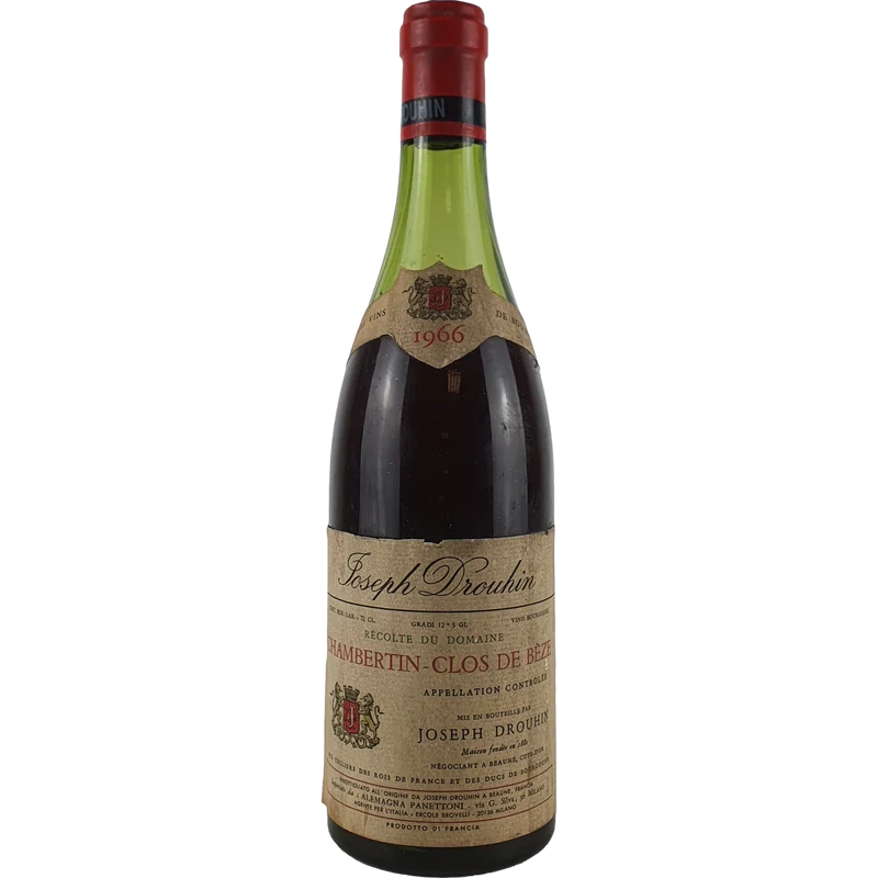 Joseph Drouhin - Chambertin-Clos de Beze Pinot Noir Grand Cru 1966 - 0,75l