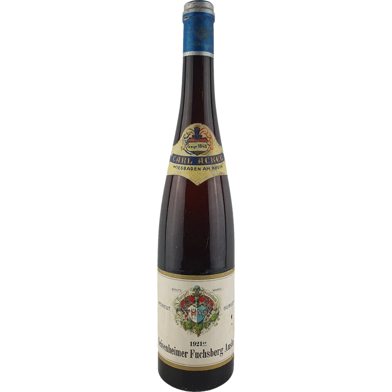 Burgeff - Geisenheimer Fuchsberg Riesling Auslese 1921 - 0,7 l
