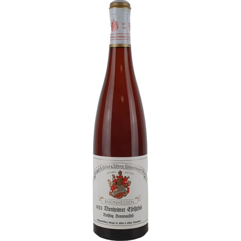 Gillot & Söhne - Dienheimer Eselspfad Riesling Beerenauslese 1953 - 0,7 l