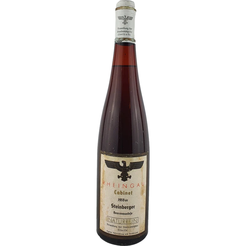 Staatsweingüter Eltville (Kloster Eberbach) - Steinberger Riesling Beerenauslese Cabinet 1959 - 0,7 l