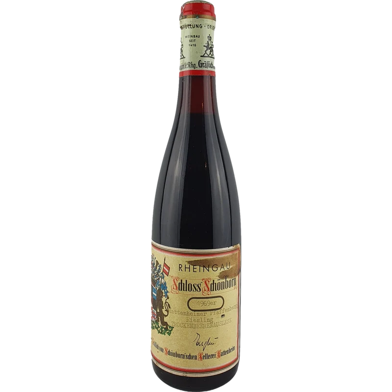 Schloss Schönborn - Hattenheimer Pfaffenberg Riesling Trockenbeerenauslese 1969 - 0,7 l