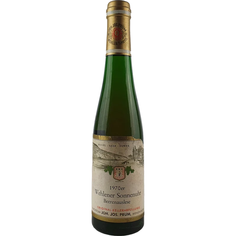 Joh. Jos. Prüm - Wehlener Sonnenuhr Riesling Beerenauslese Goldkapsel 1970 - 0,35 l