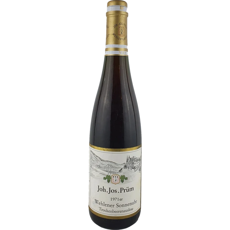 Joh. Jos. Prüm - Wehlener Sonnenuhr Riesling Trockenbeerenauslese Lange Goldkapsel 1971 - 0,7 l