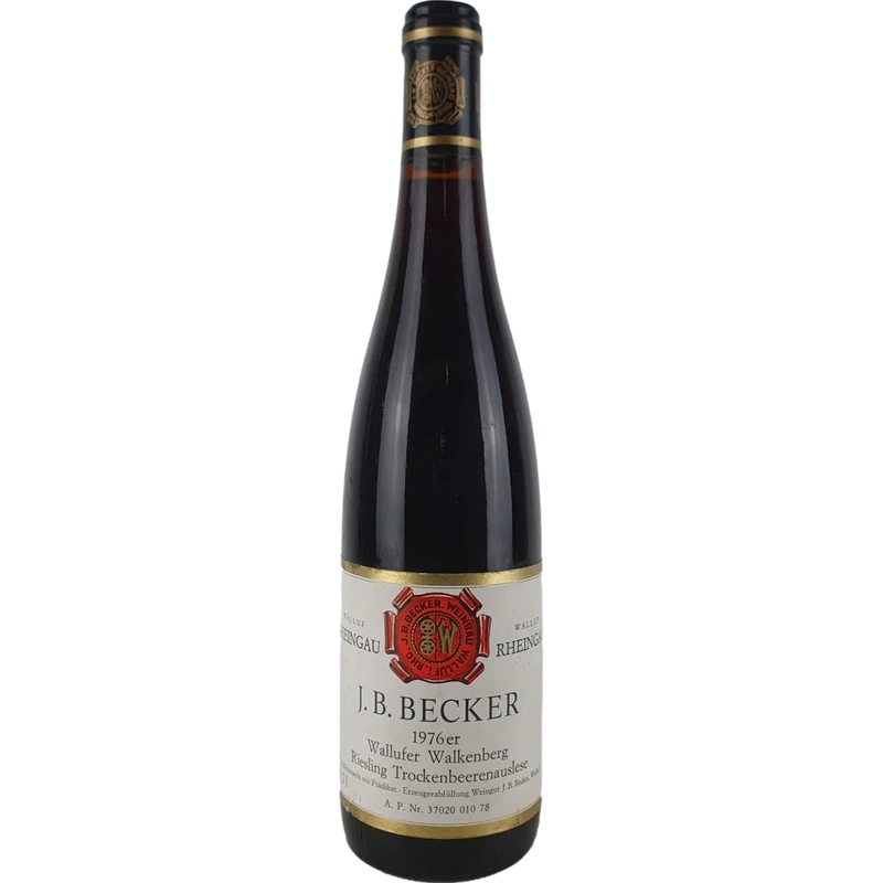 J. B. Becker - Wallufer Walkenberg Riesling Trockenbeerenauslese 1976 - 0,7 l