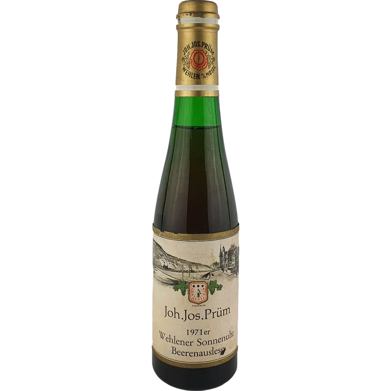 Joh. Jos. Prüm - Wehlener Sonnenuhr Riesling Beerenauslese Goldkapsel 1971 - 0,35 l
