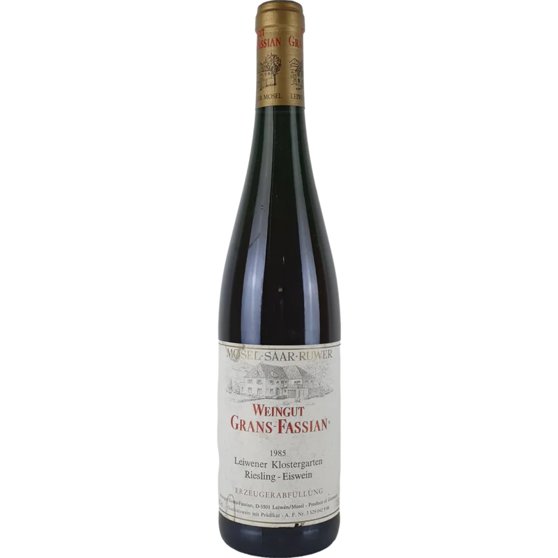 Grans-Fassian - Leiwener Klostergarten Riesling Eiswein Goldkapsel 1985 - 0,75 l