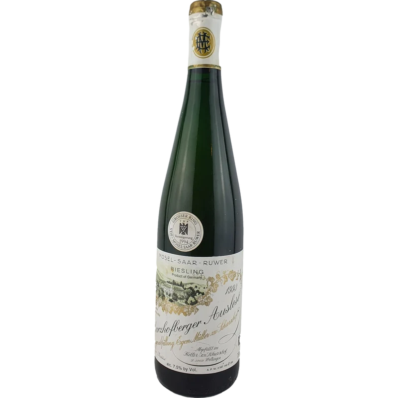 Egon Müller Scharzhof - Scharzhofberger Riesling Auslese Versteigerung 1993 - 0,75 l