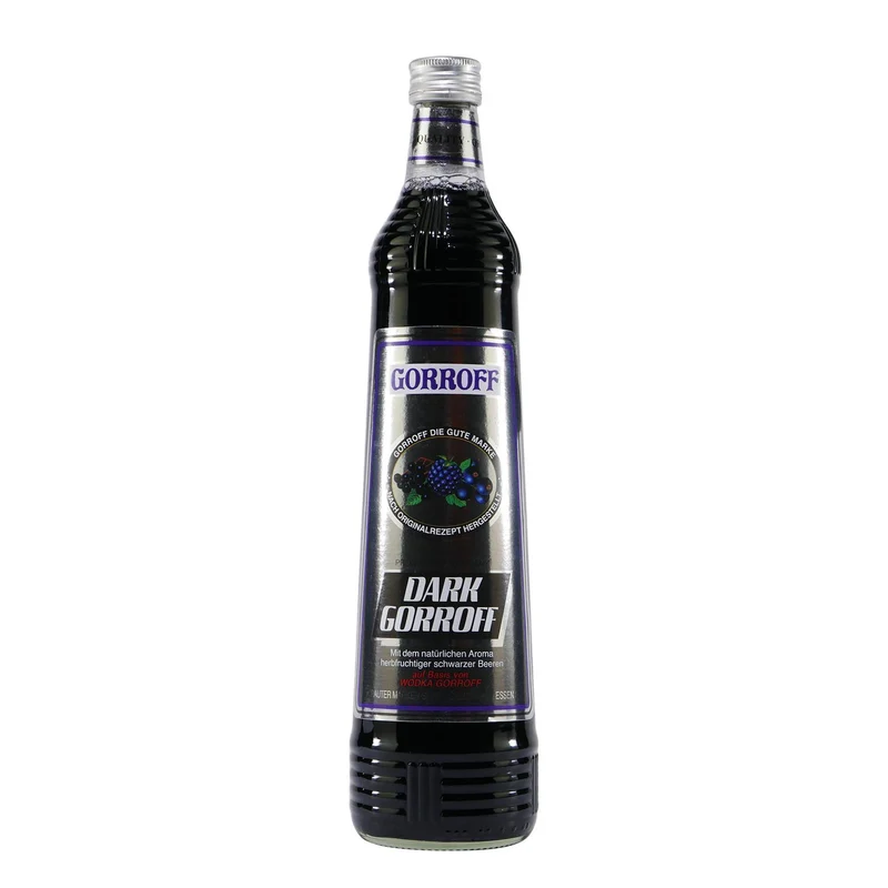 Gorroff Dark Likör mit Wodka (6 x 0,7L)