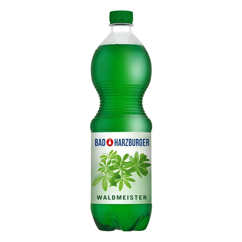Bad Harzburger Waldmeister Limonade (12 x 1,0L) EINWEG