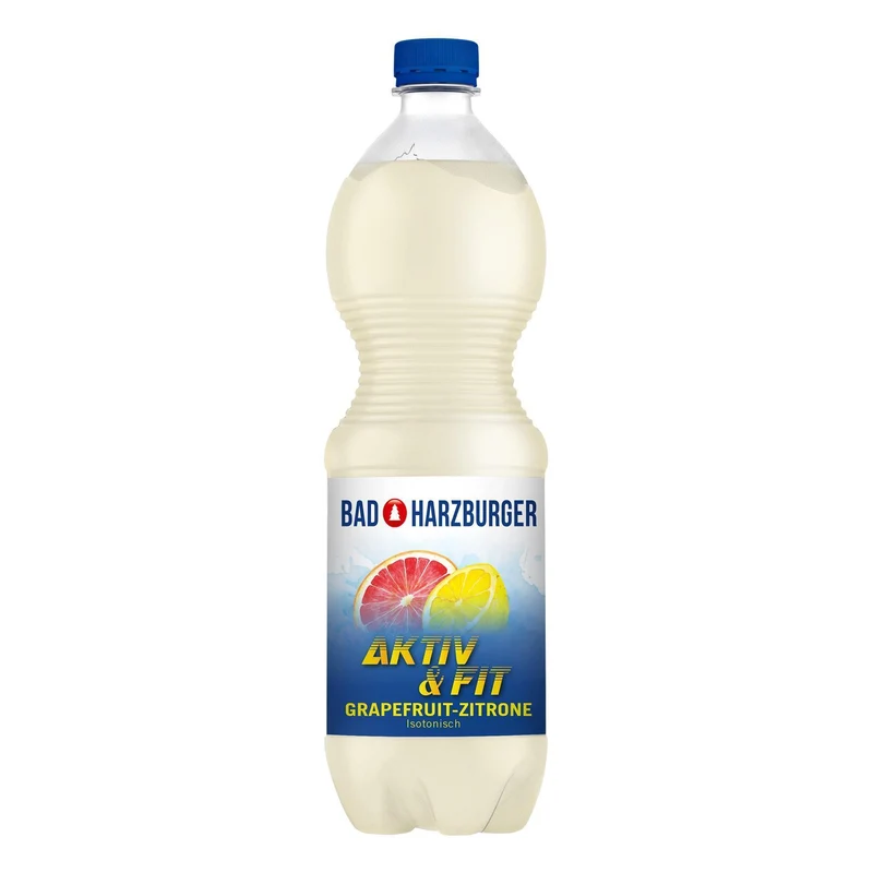 Bad Harzburger Aktiv & Fit Grapefruit-Zitrone (12 x 1,0L) EINWEG