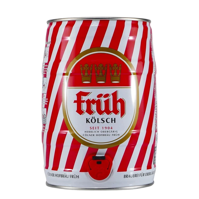 Cölner Hofbräu Früh Kölsch Bierfass (2 x 5,0L) EINWEG
