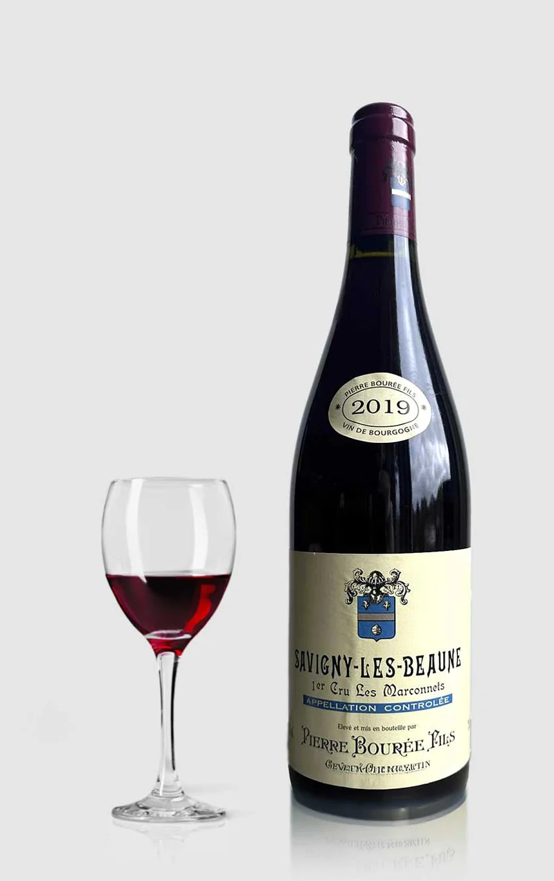 Gevrey Chambertin, Pierre Bourée Fils Savigny-lès-Beaune 1er Cru 'Les Marconnets' 2019