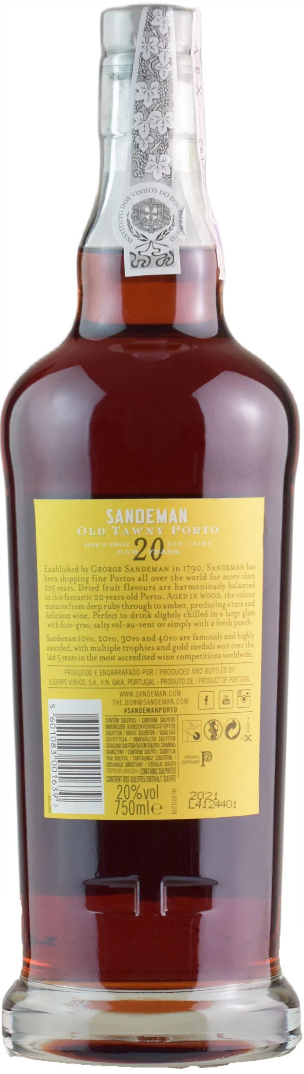 Sandeman Porto Old Tawny 20 Years