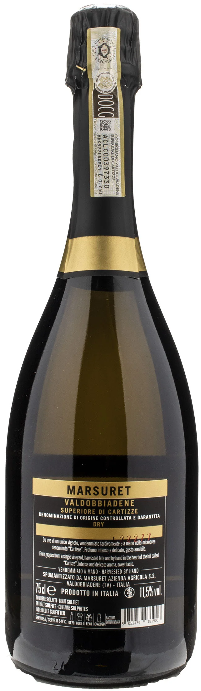 Marsuret Valdobbiadene Superiore di Cartizze Dry
