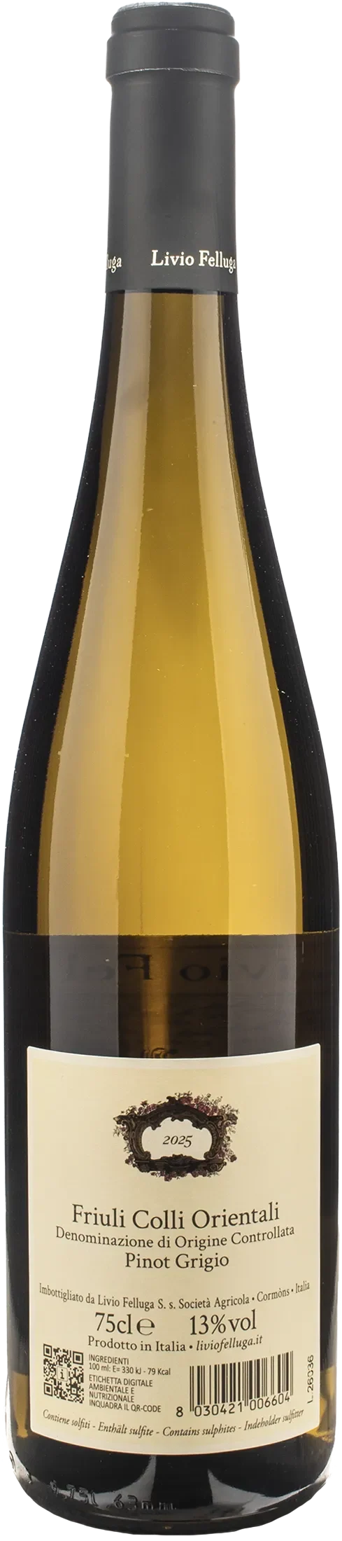Livio Felluga Colli Orientali del Friuli Pinot Grigio 2025