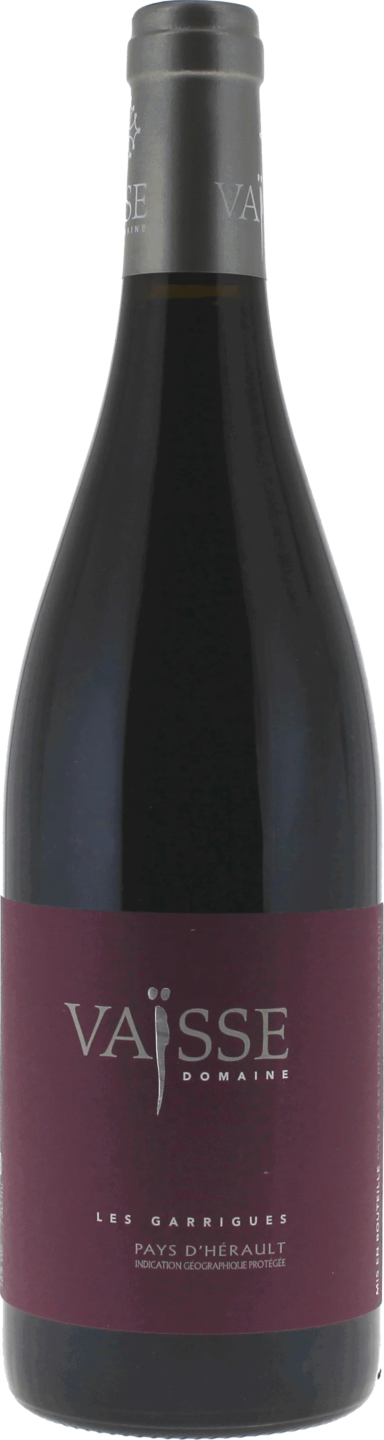 Domaine Vaisse Les Garrigues Igp Pays D'herault, 2021