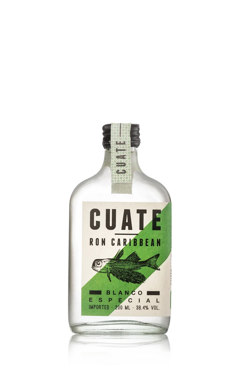 CUATE 01 - Caribbean Rum - Blanco Especial 0,2L