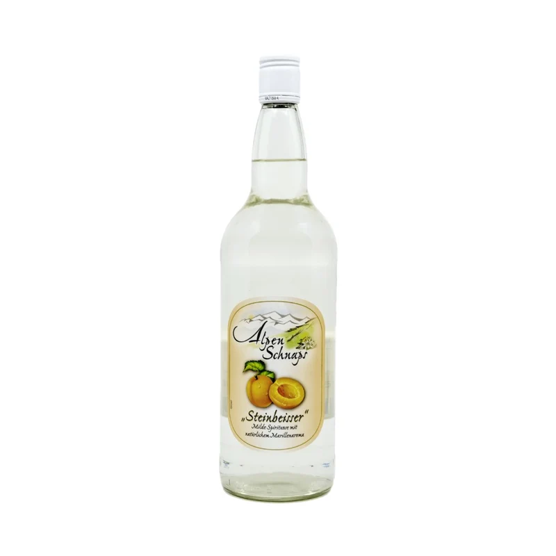 Alpen Schnaps Steinbeisser Marille 1l