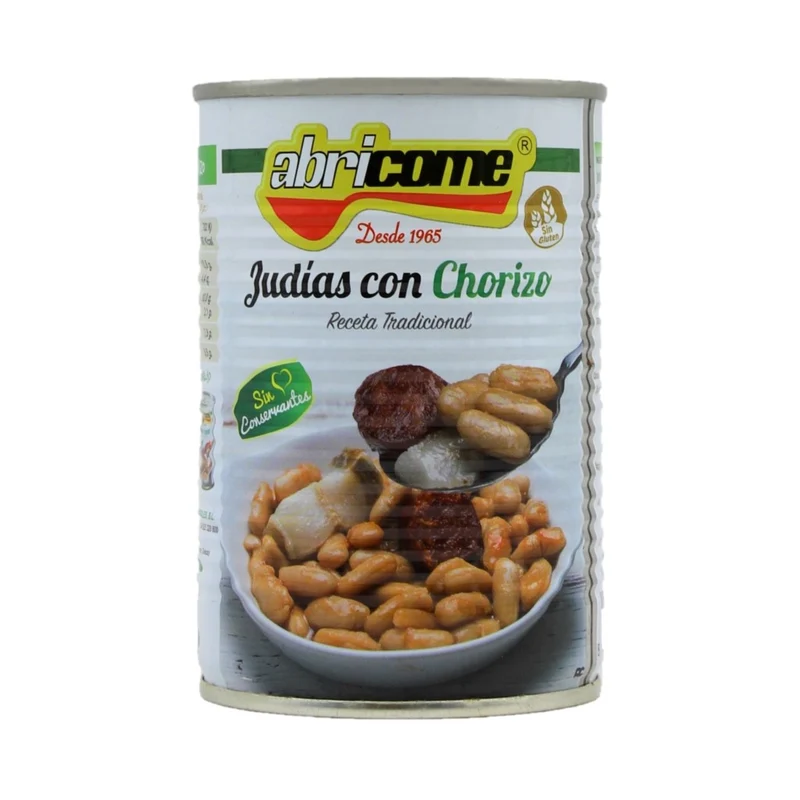 Abricome Judias con Chorizo Bohnen mit Paprikawurst 420g