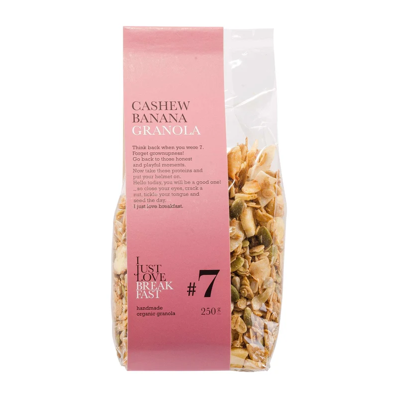 #7 Granola Cashew Banana