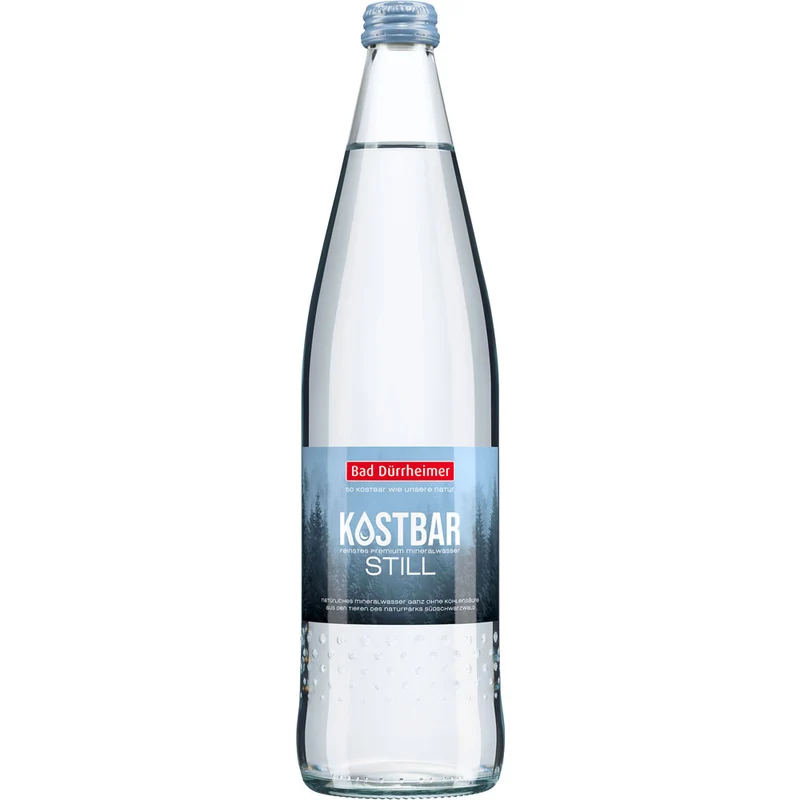Bad Dürrheimer Kostbar Mineralwasser Still 12x 0,75 Liter (MEHRWEG)