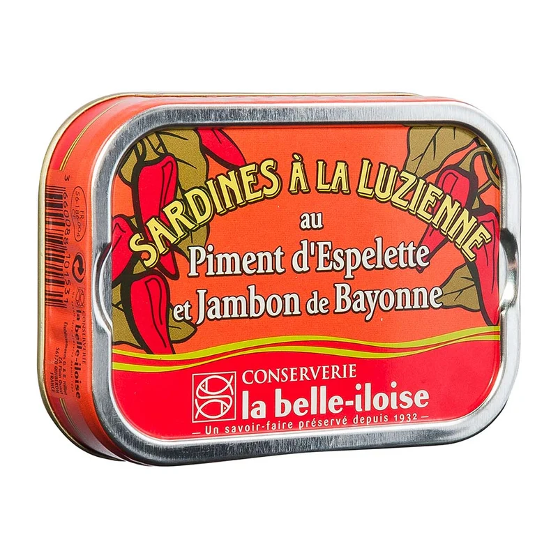Sardinen á la Luzienne