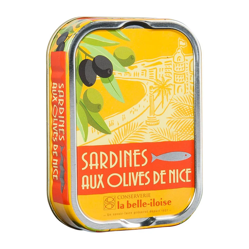 Sardinen mit Nizza Oliven