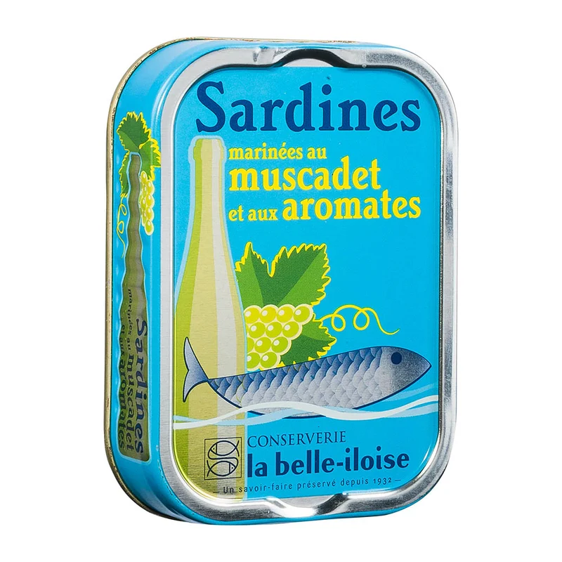 Sardinen mit Muscadet