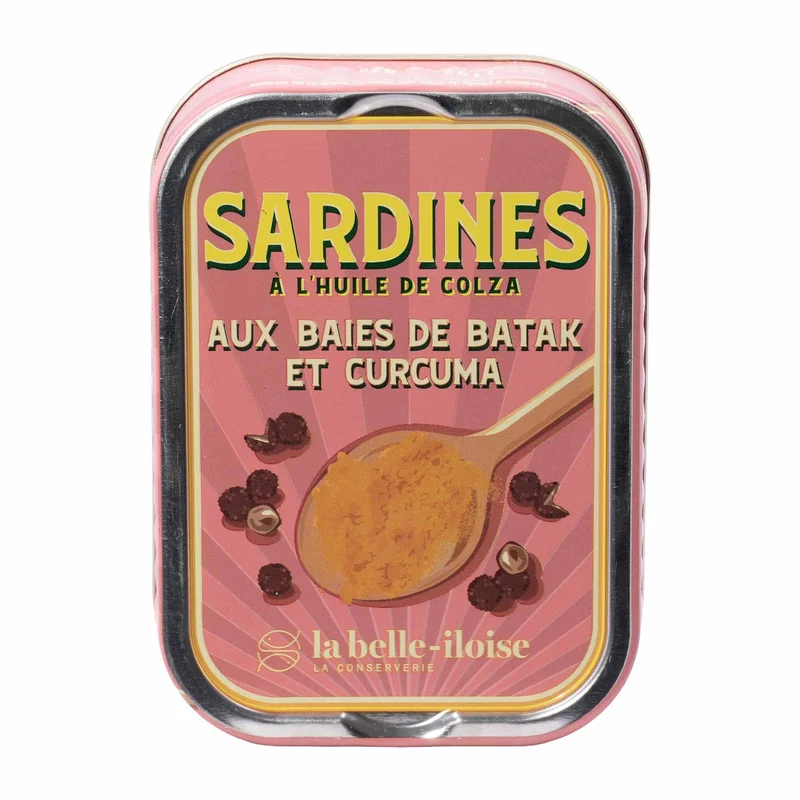 Sardinen mit Batak Pfeffer & Kurkuma