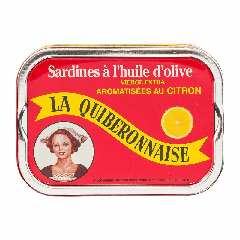 Ölsardinen mit Zitrone