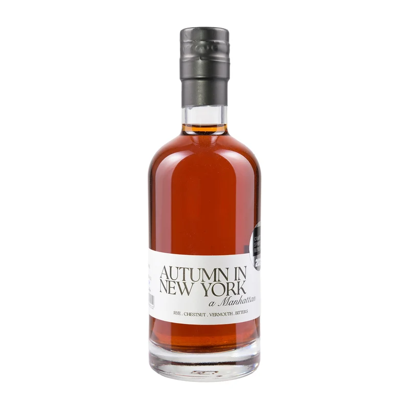 Autumn in New York – Manhattan Premixed Cocktail