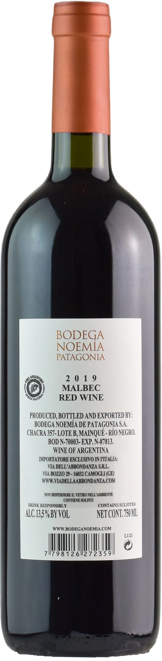 Bodega Noemia Patagonia 2019