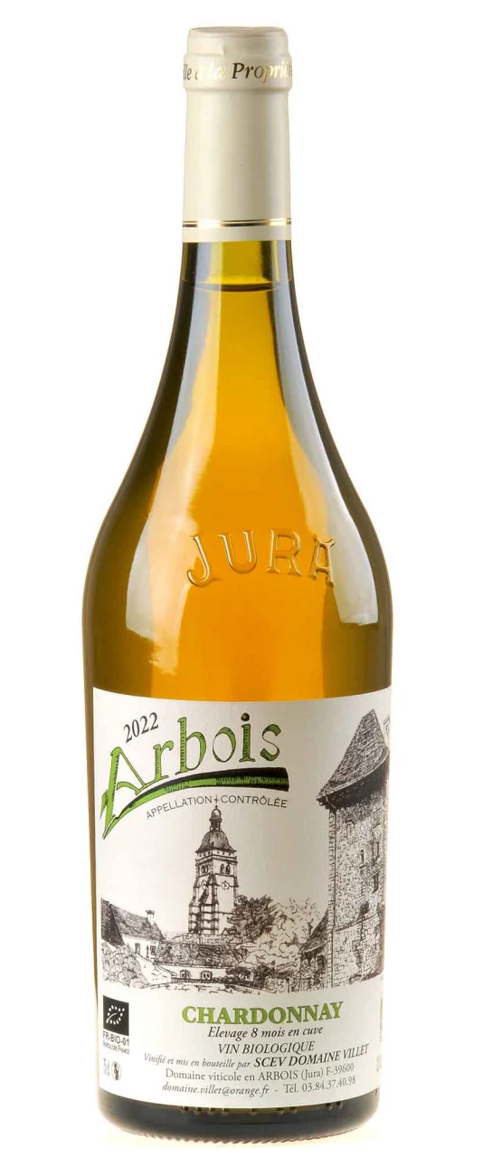 Domaine Villet Chardonnay Ouillé Bio 2022 white