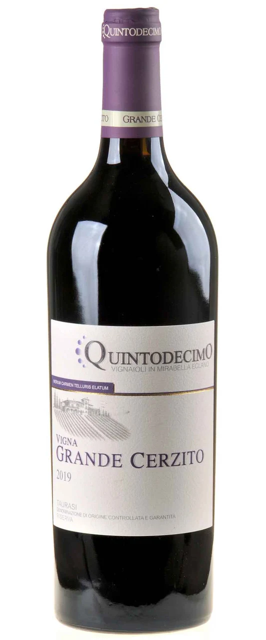 Quintodecimo Vigna Grande Cerzito Taurasi Riserva 2019