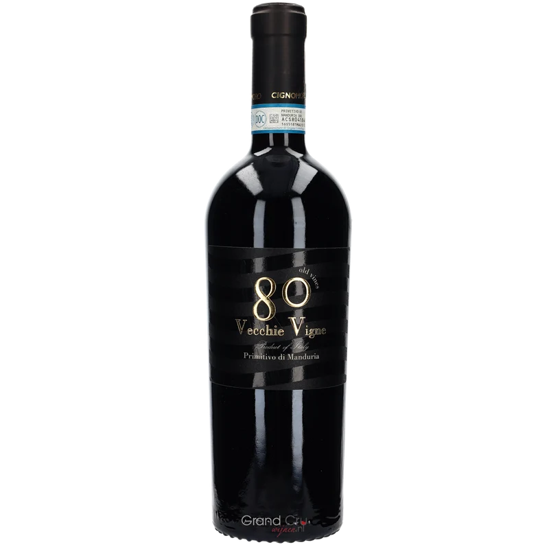 2023 Cignomoro 80 Vecchie Vigne Primitivo di Manduria Old Vines