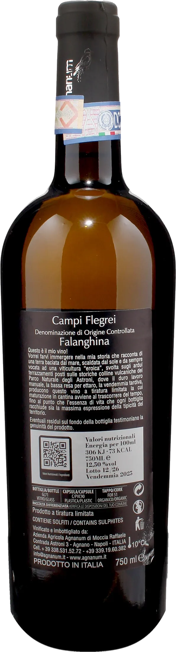 Agnanum Campi Flegrei Falanghina 2025