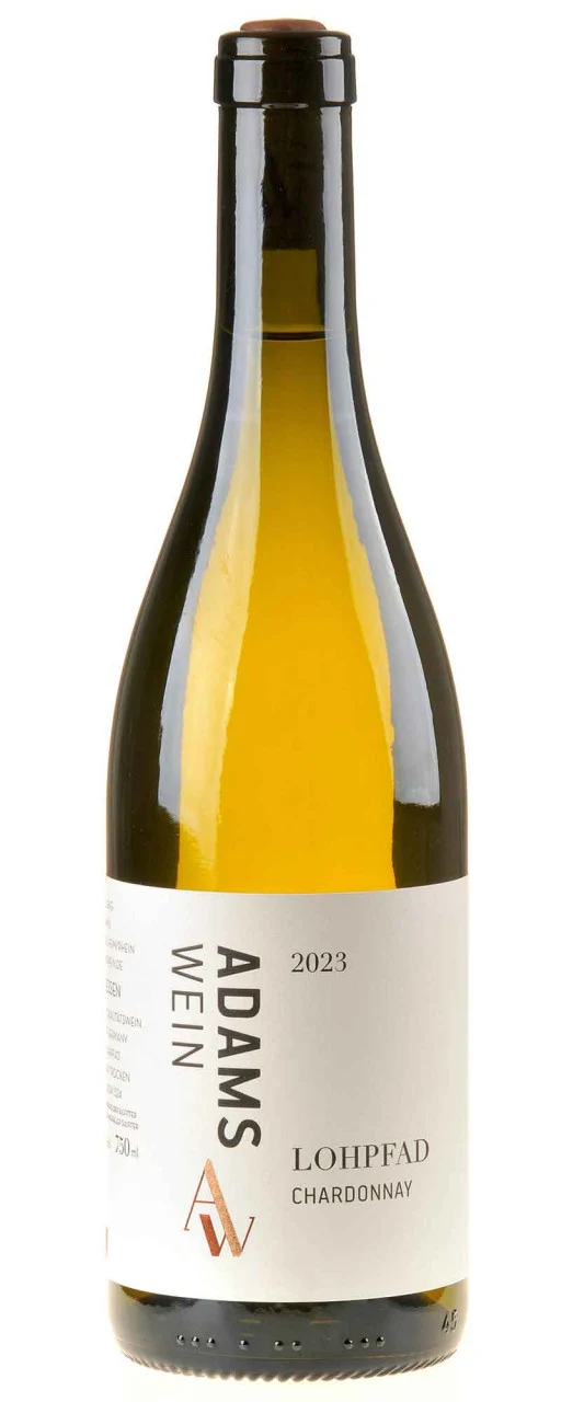 AdamsWein Chardonnay Lohpfad Bio 2024 white