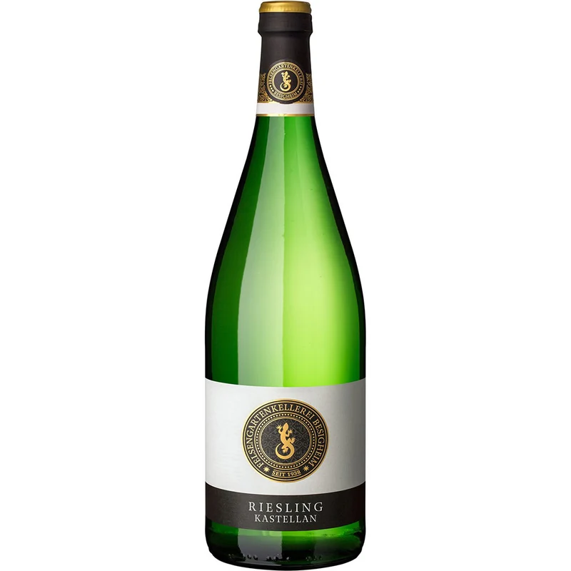 Felsengartenkellerei Besigheim Riesling Kastellan lieblich 12x 1 Liter (MEHRWEG)