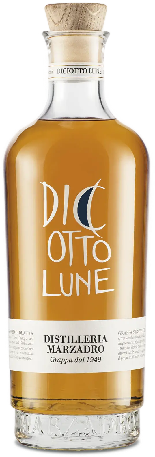 Marzadro Le Diciotto Lune - Grappa Stravecchia