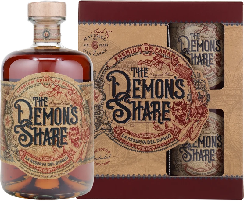 The Demons Share 6 Years old in GP mit 2 Blechdosen
