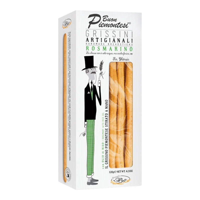 Grissini Artigianali Rosmarino 120g