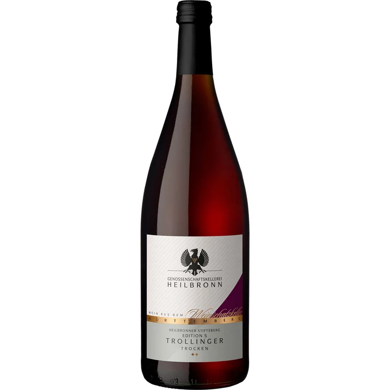 Genossenschaftskellerei Heilbronn Heilbronner Stiftsberg Edition S Trollinger QbA trocken 12x 1 Liter (MEHRWEG)