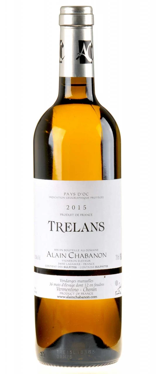 Domaine Alain Chabanon Trelans 2015 Bio white